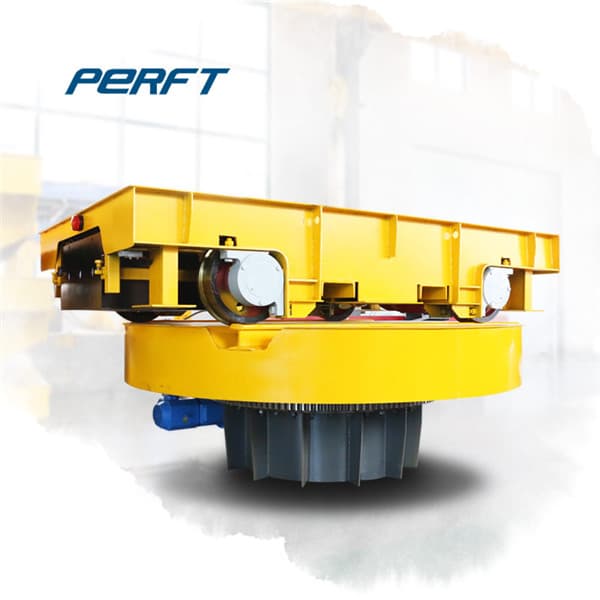 Turntable Transfer Cart For Handling Heavy Material 90 Tons